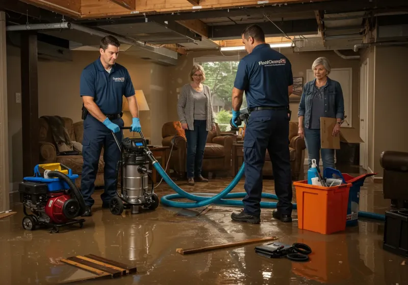 Basement Water Extraction and Removal Techniques process in Curwensville, PA